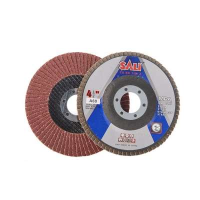 T27 4'' aluminum oxide flap disc for metal,steel and wood