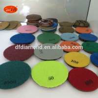 Wet Diamond floor polishing pads for concrete grinding